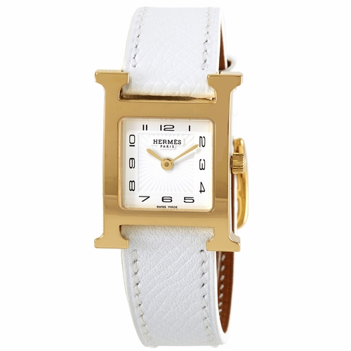Hermes 036735WW00 H Hour Ladies Quartz Watch