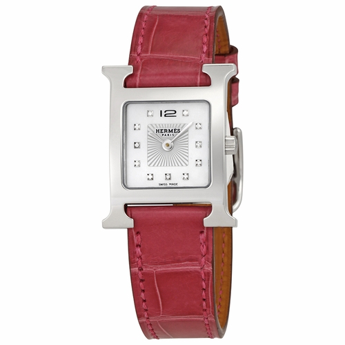 Hermes 036748WW00 H Hour Ladies Quartz Watch