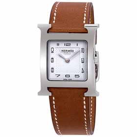 Hermes 036793WW00 Heure H Ladies Quartz Watch