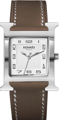 Hermes 036835WW00 Heure H Ladies Quartz Watch
