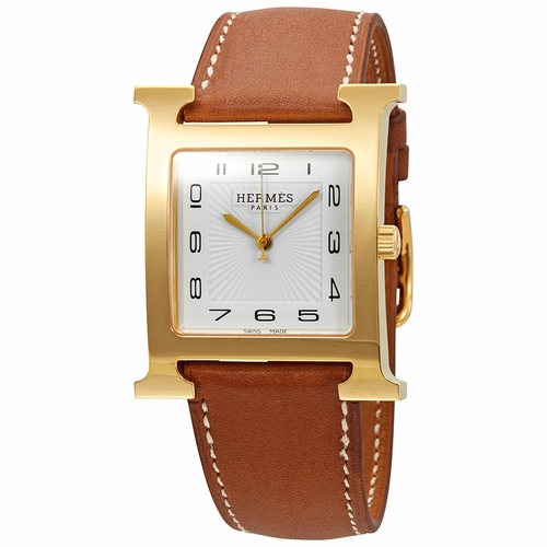 Hermes 036844WW00 Heure H Ladies Quartz Watch