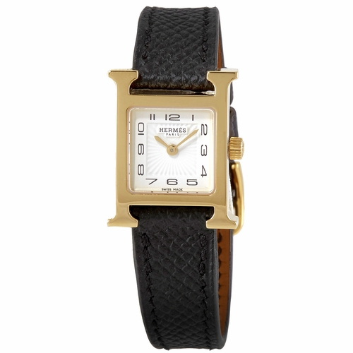 Hermes 037894WW00 Heure H Ladies Quartz Watch