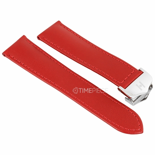 Hirsch Attico Unisex 21 mm Leather Watch Band 07675420-2-2118