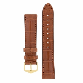 Hirsch Earl Unisex 21 mm Alligator Leather Watch Band 04707079-1-21