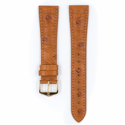 Hirsch Massai Unisex 19 mm Ostrich Leather Watch Band 04362070-1-19