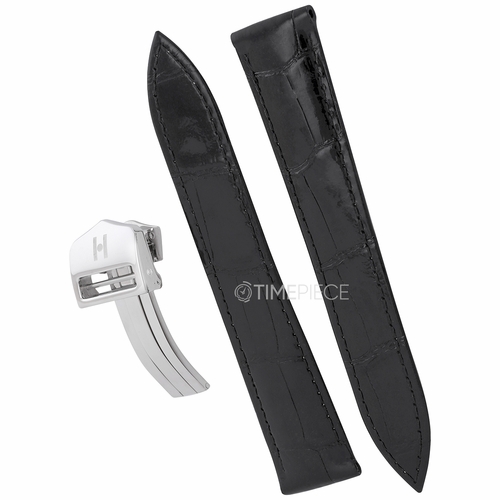 Hirsch Savoir Unisex 18 mm Alligator Leather Watch Band 07207450-2-1816