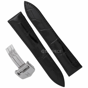 Hirsch Savoir Unisex 19 mm Alligator Leather Watch Band 07207450-2-1916