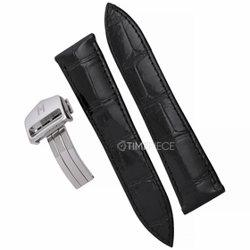 Hirsch Savoir Unisex 21 mm Alligator Leather Watch Band 07207450-2-2118