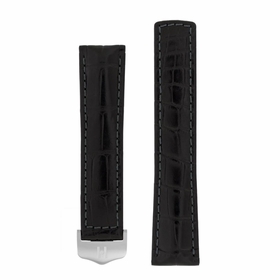 Hirsch Speed Unisex 19 mm Alligator Leather Watch Band 07407459--1916