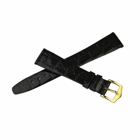 Hirsch Unisex 20 mm Crocodile Leather Watch Band 18920850-1-20