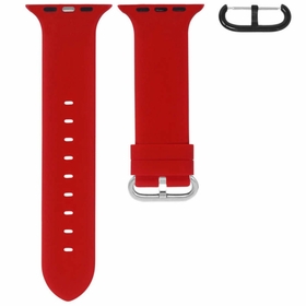Horus Watch Straps For Apple Watch (40mm, 42mm, & 45mm) Integrated Red Digi Camo Rubber Watch Band APL-RD