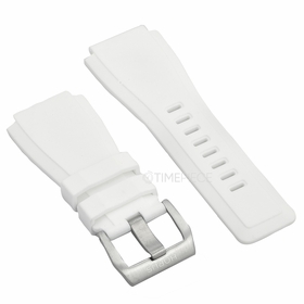 Horus Watch Straps For Bell & Ross BR-01 Integrated Arctic White Rubber Watch Band BR03-WT-BR01