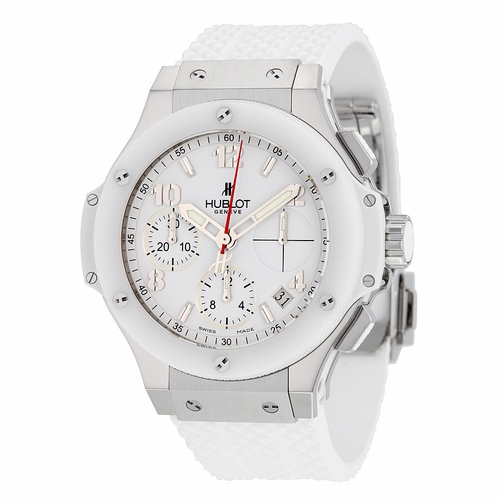 Hublot 342.SE.230.RW Big Bang Steel White Mens Chronograph Automatic Watch