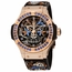 Hublot 343.PS.6599.NR.1201 Big Bang Broderie Sugar Skull Gold Mens Automatic Watch