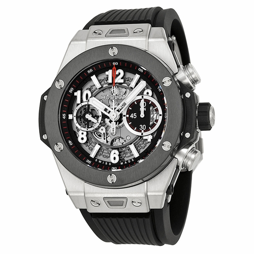 Hublot 411.NM.1170.RX Big Bang Unico Titanium Ceramic Mens Chronograph Automatic Watch