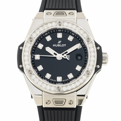 Hublot 485.SX.1270.RX.1204 Big Bang One Click Steel Diamonds Ladies Automatic Watch