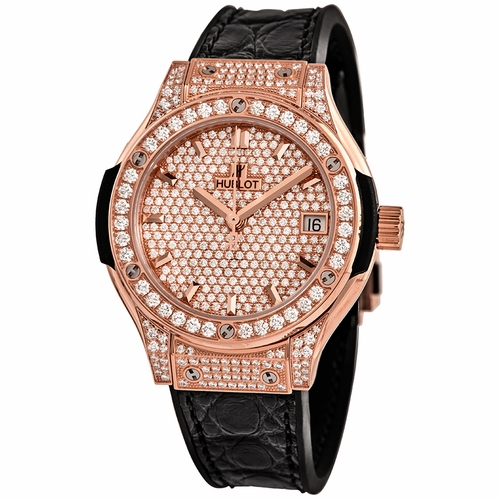 Hublot 581.OX.9010.LR.1704 Classic Fusion Ladies Quartz Watch