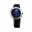 Ikepod C006-SI-LB Chronopod Blue Suede 006 Mens Chronograph Quartz Watch
