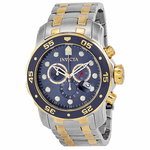Invicta 0077 Pro Diver Mens Chronograph Quartz Watch
