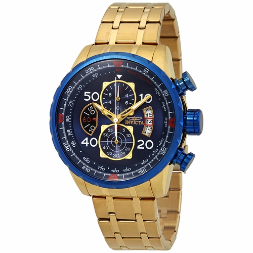 Invicta 19173 Aviator Mens Chronograph Quartz Watch