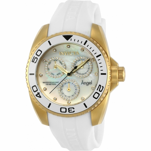 Invicta 21702 Angel Ladies Chronograph Quartz Watch
