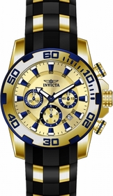 Invicta 22308 Pro Diver Mens Chronograph Quartz Watch
