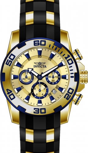 Invicta 22308 Pro Diver Mens Chronograph Quartz Watch