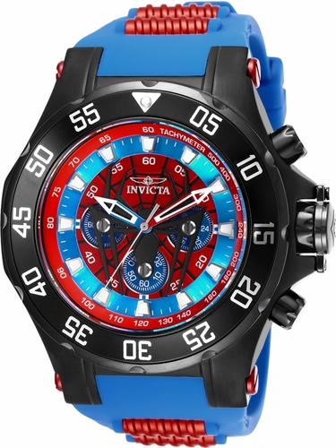 Invicta 25689 Marvel Spiderman Mens Chronograph Quartz Watch