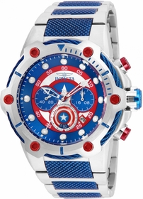 Invicta 25780 Marvel Captain America Mens Chronograph Quartz Watch