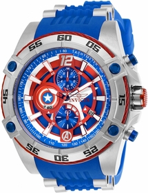 Invicta 26780 Marvel Captain America Mens Chronograph Quartz Watch