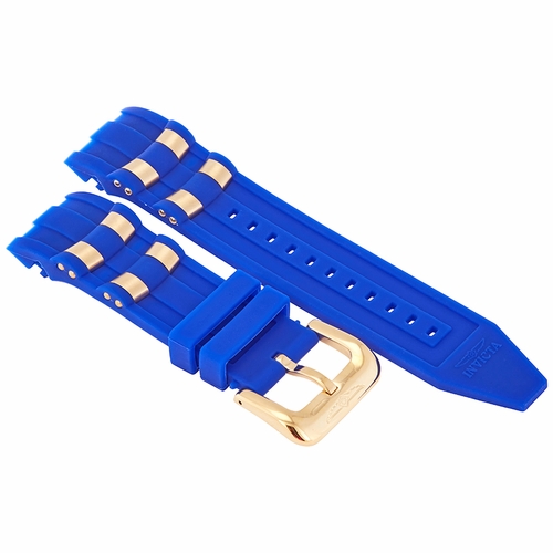 Invicta 26mm Rubber Blue Watch Band Strap (For Invicta Pro Diver 6977-6978-6981-6983) C00190PUBLUEGT
