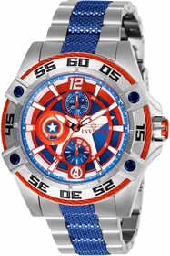 Invicta 27018 Marvel Captain America Ladies Quartz Watch