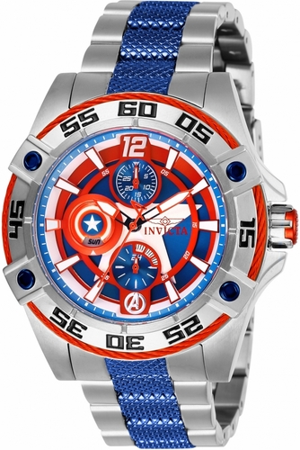 Invicta 27018 Marvel Captain America Ladies Quartz Watch