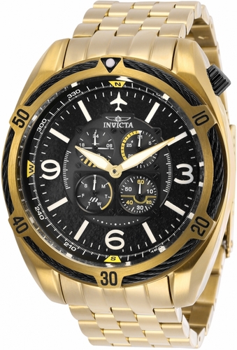 Invicta 28087 Aviator Mens Quartz Watch