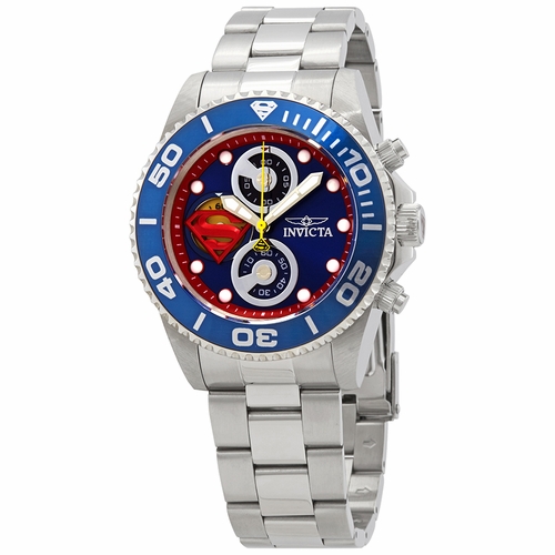 Invicta 29062 DC Comics Superman Mens Chronograph Quartz Watch