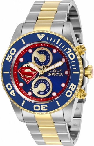 Invicta 29063 DC Comics Superman Mens Chronograph Quartz Watch
