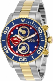 Invicta 29063 DC Comics Superman Mens Chronograph Quartz Watch Invicta 29063 DC Comics Superman Mens Chronograph Quartz Watch