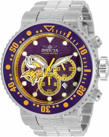 Invicta 33134 NFL Mens Chronograph Quartz Watch
