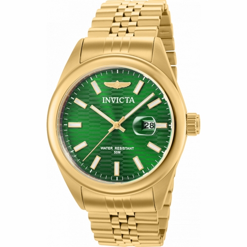 Invicta 38414 Aviator Mens Quartz Watch