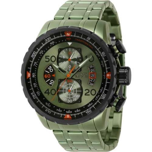 Invicta 40703 Aviator Mens Chronograph Quartz Watch