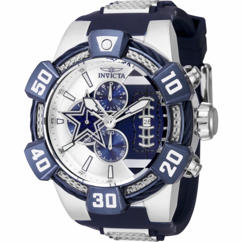 Invicta 41572 NFL Mens Chronograph Quartz Watch