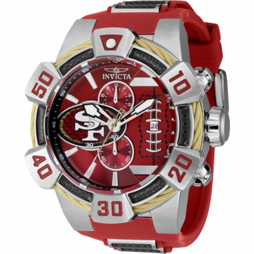 Invicta 41579 NFL Mens Chronograph Quartz Watch