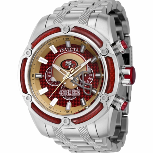 Invicta 41809 NFL Mens Chronograph Quartz Watch