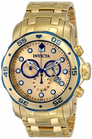 Invicta 80069 Pro Diver Mens Chronograph Quartz Watch