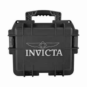 Invicta Collectors Three Slot Watch Box in Black DC3BLK