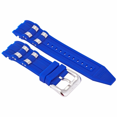 Invicta Scuba Band Polyurethane Strap Blue and Gold (for Pro Diver 6977) C00190PUBLUESS