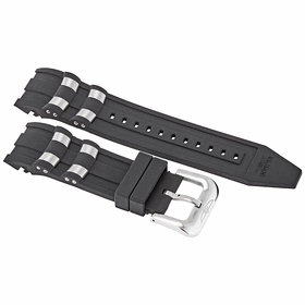 Invicta Watch 26mm Black Polyurethane Strap (for Pro Diver 6977) C00190PUBLKSS