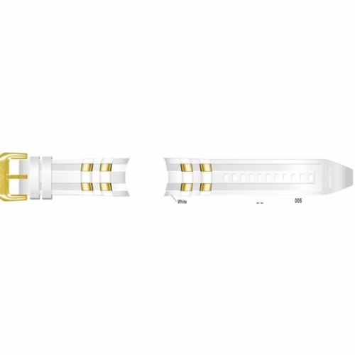 Invicta Watch 26mm White Polyurethane Strap (for Pro Diver 20288) C00190PUWHTGT