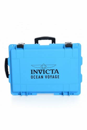 Invicta Watch Box Blue BDC50-OCEANVOYAG