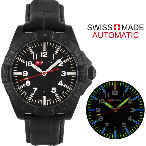 Isobrite ISO712 Executive (T100 Tritium Illuminated) Mens Automatic Watch